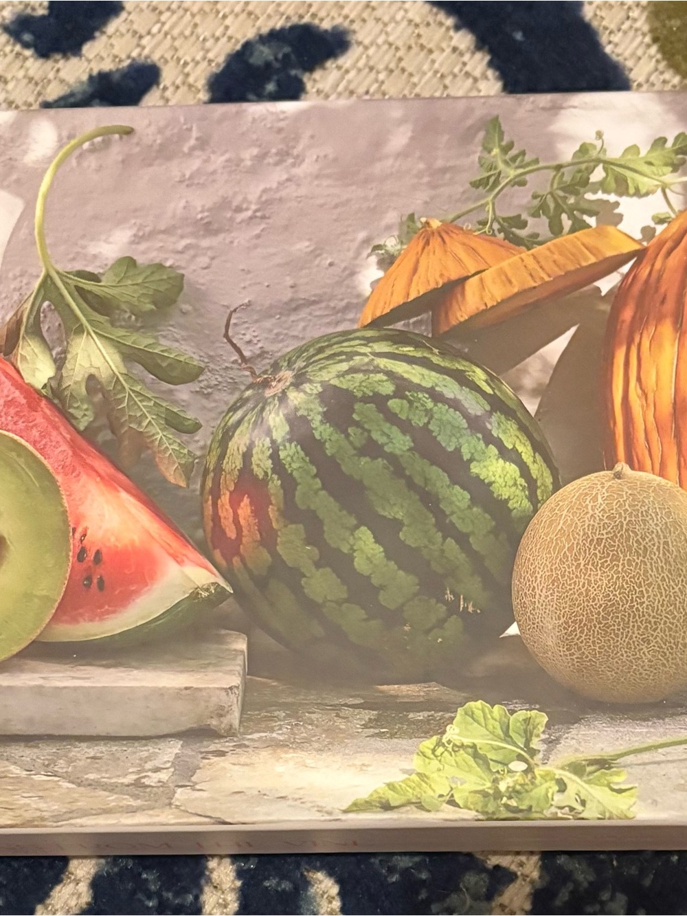 1000 pc Puzzle - Watermelon & Fruit Scene Jigsaw Puzzle (Green)